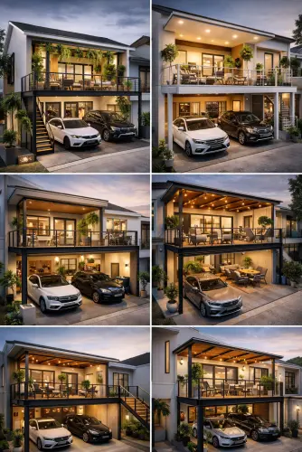 Mezannine Teras Rumah Keren di Bandung Wetan